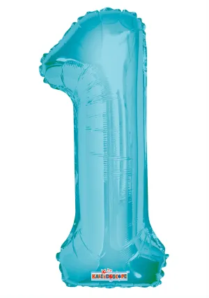14" SC Number 1 Light Blue - Single Pack