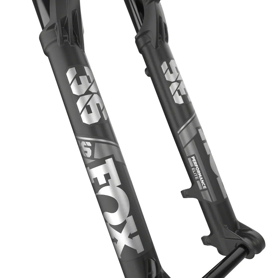 2023 FOX 36 Performance Elite Suspension Fork - 29", 160 mm, 110 Kabolt X, 44 mm Offset, Glosst Black, Grip2 CUT TO 7" - Open Box, New
