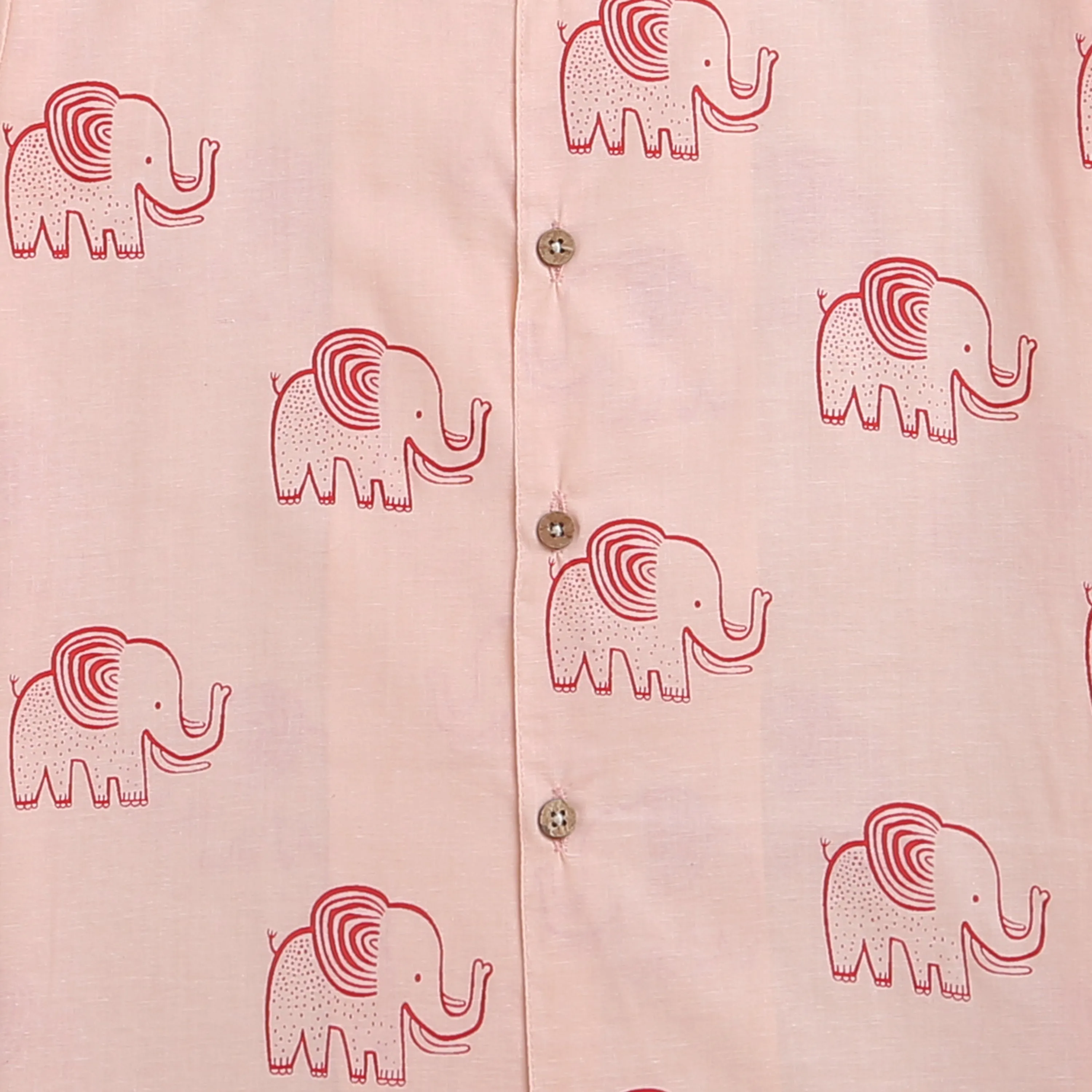 A STOMPING ELEPHANT - COTTON SHIRT