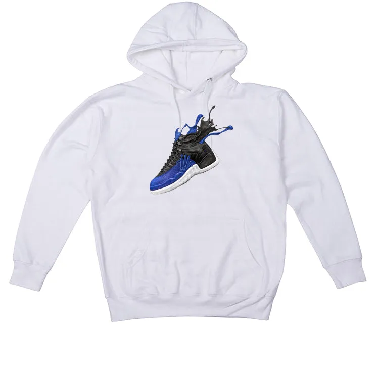 Air Jordan 12 WMNS “Hyper Royal” White T-Shirt (HYPER SPLASH)