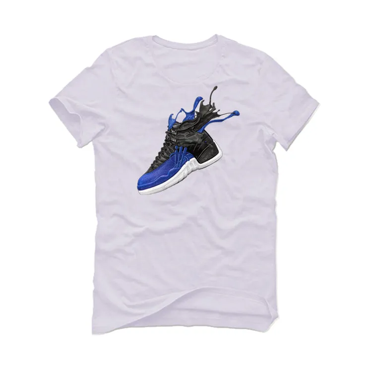 Air Jordan 12 WMNS “Hyper Royal” White T-Shirt (HYPER SPLASH)