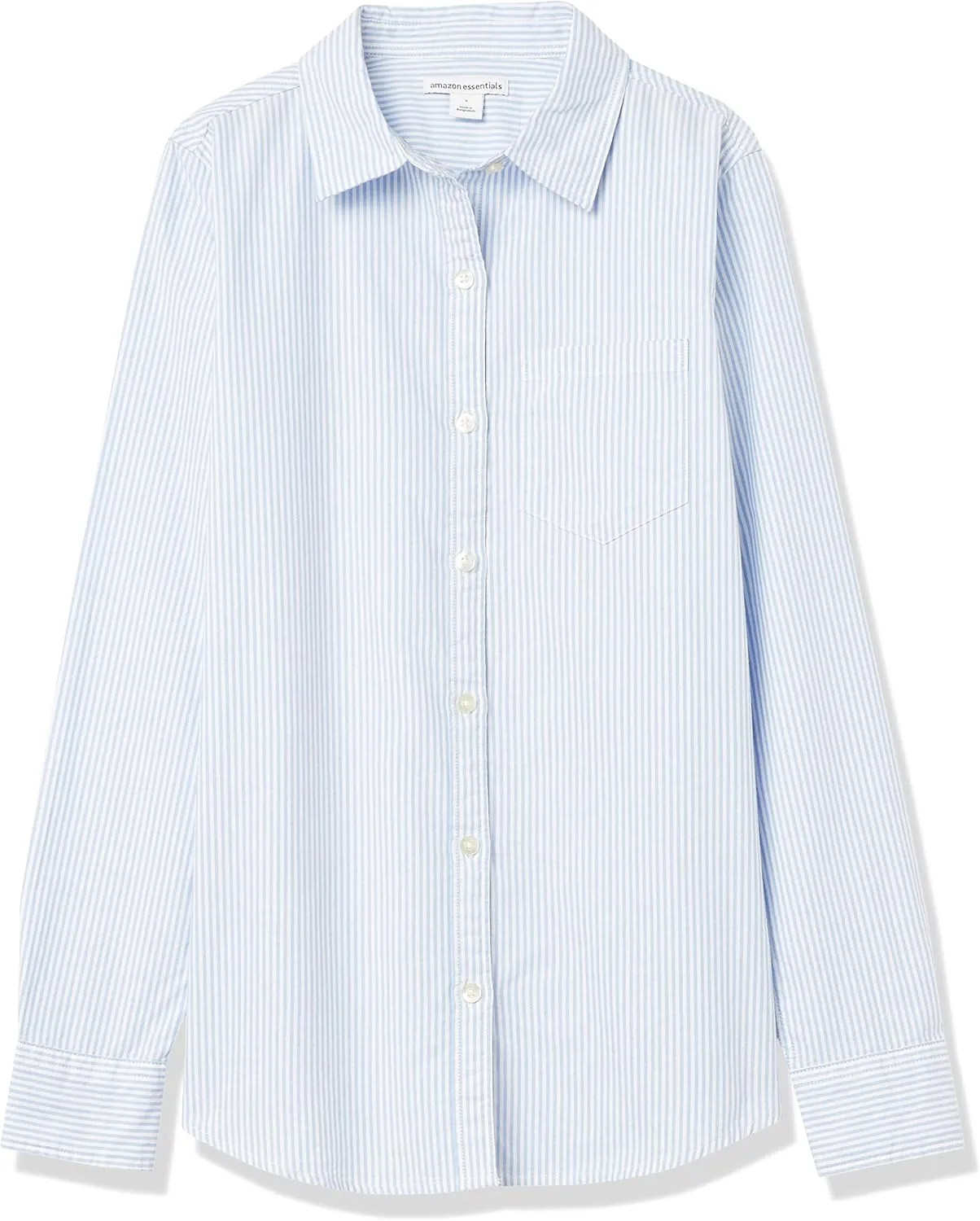 Amazon Essentials Women's Long-Sleeve Classic-Fit Oxford Shirt