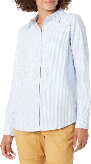 Amazon Essentials Women's Long-Sleeve Classic-Fit Oxford Shirt