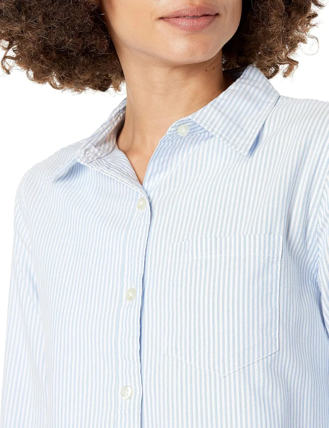 Amazon Essentials Women's Long-Sleeve Classic-Fit Oxford Shirt