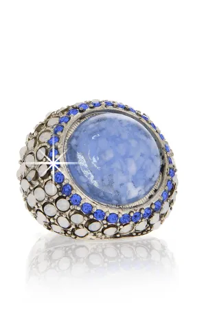 ANDREA MADER APHRODITE Ocean Blue Ring
