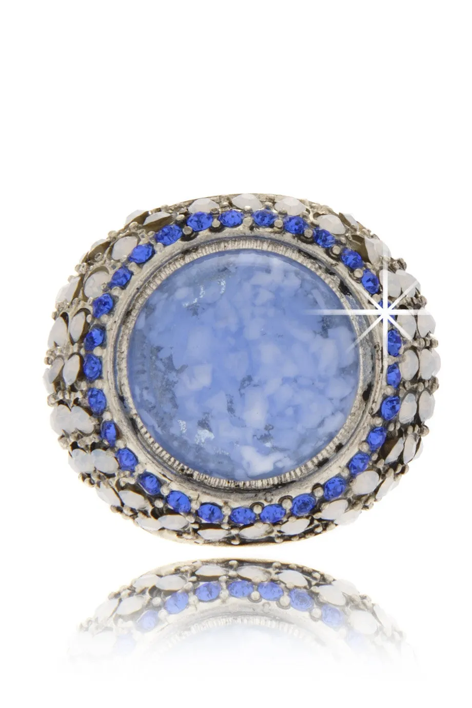 ANDREA MADER APHRODITE Ocean Blue Ring