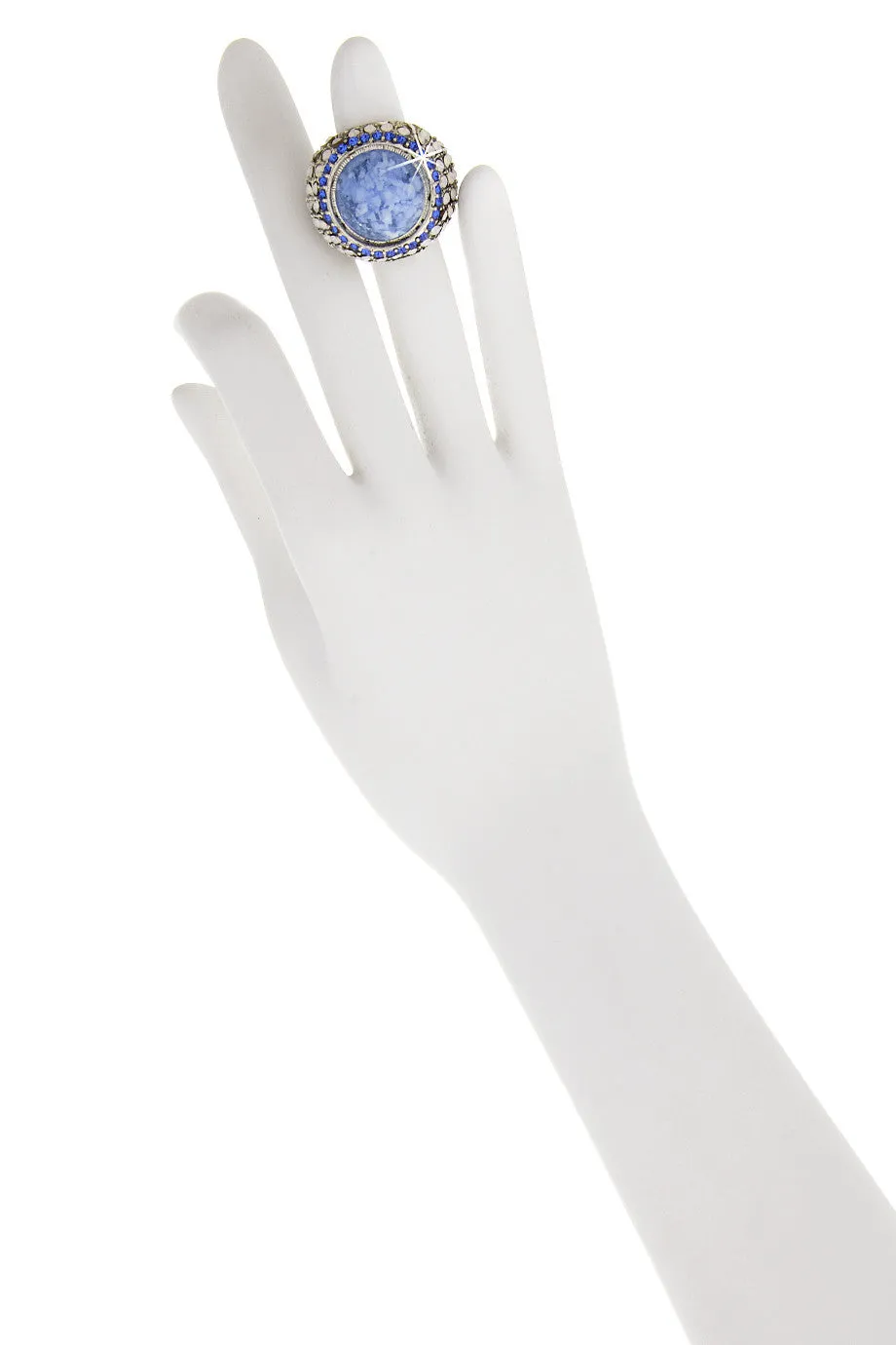 ANDREA MADER APHRODITE Ocean Blue Ring