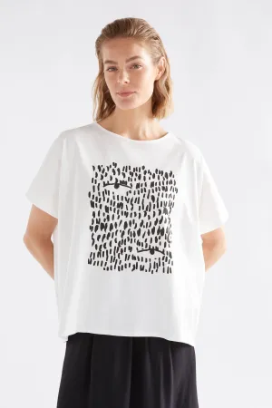 Bruk Tee Black Print