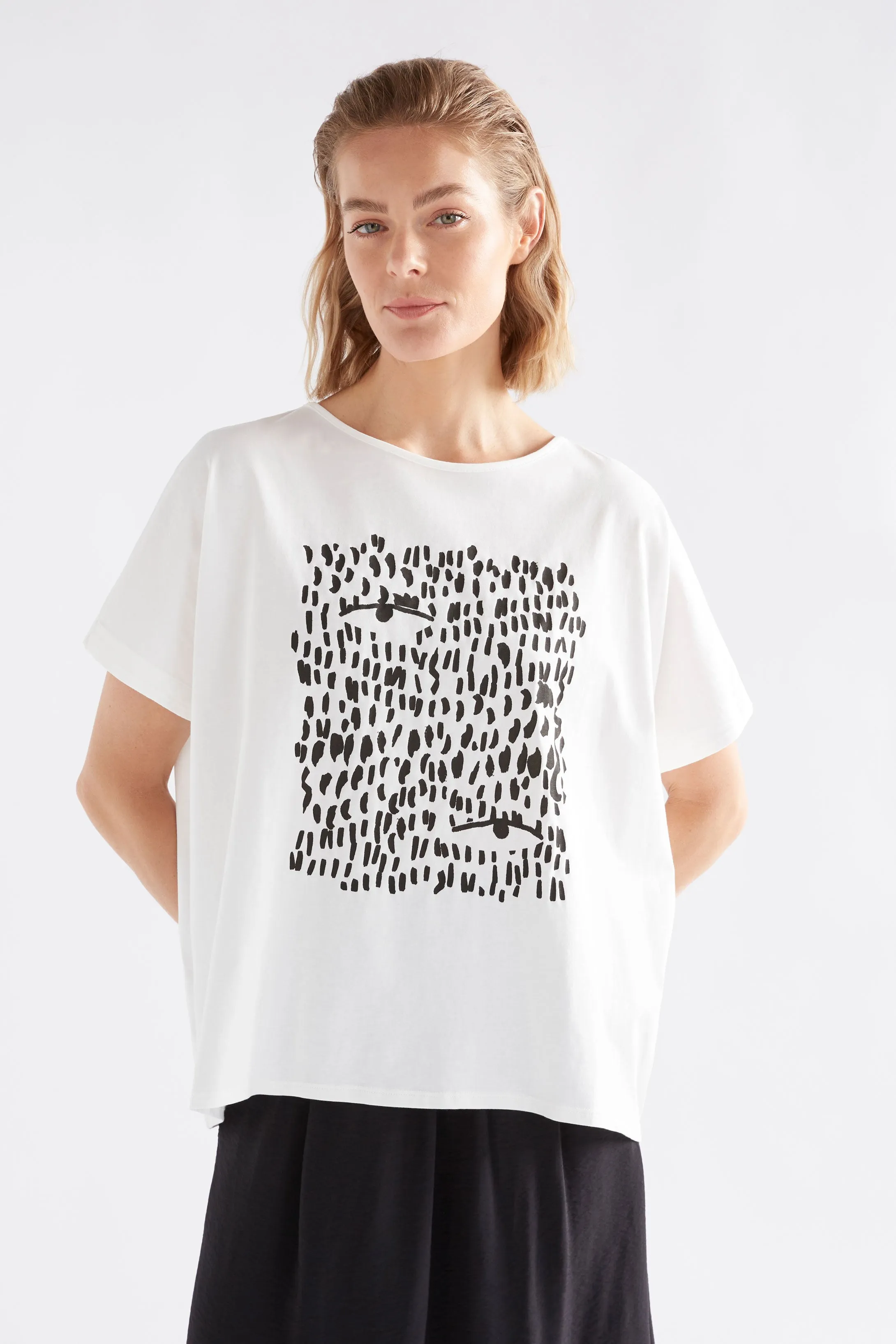 Bruk Tee Black Print