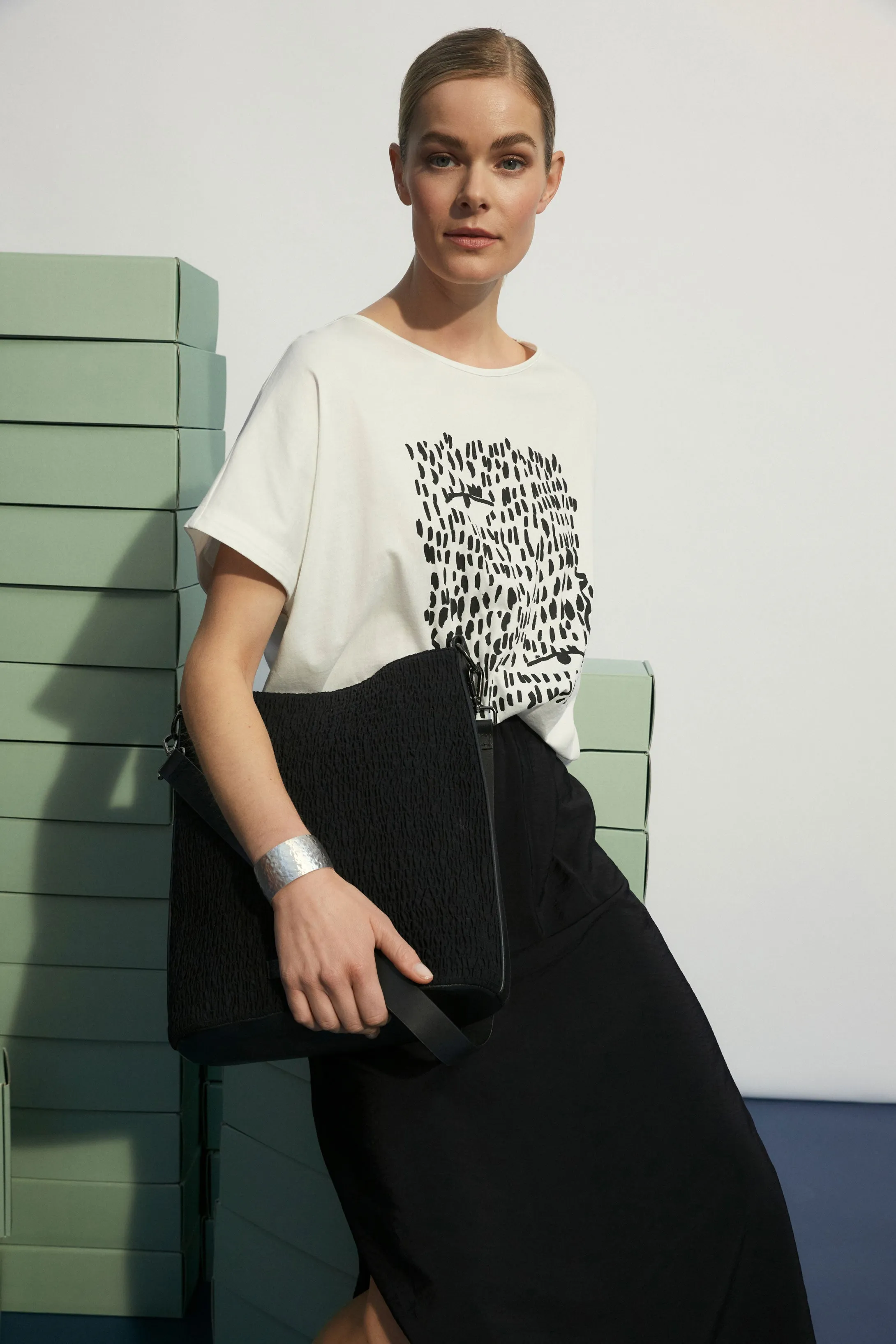 Bruk Tee Black Print