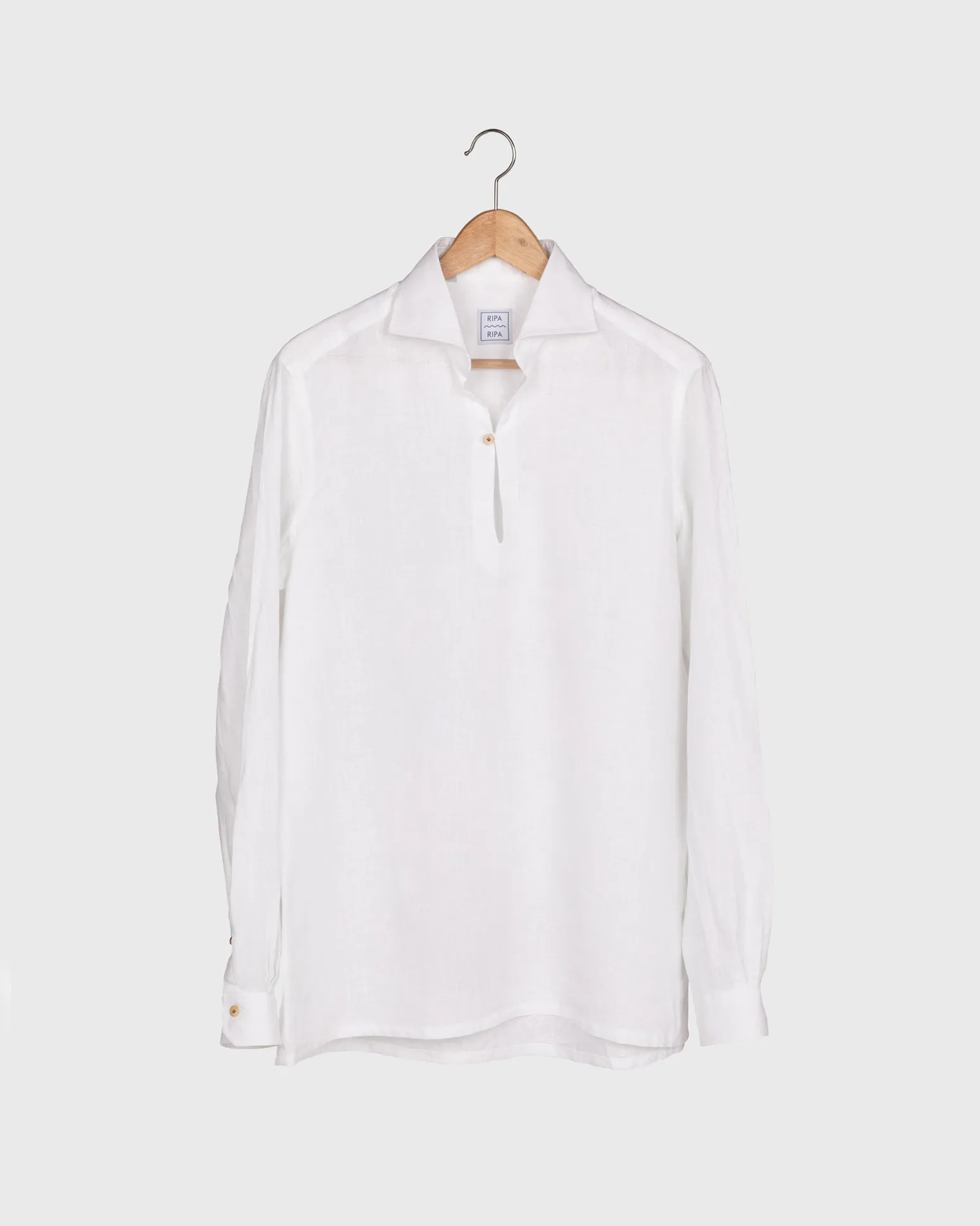 CAPRI LINEN SHIRT IN WHITE
