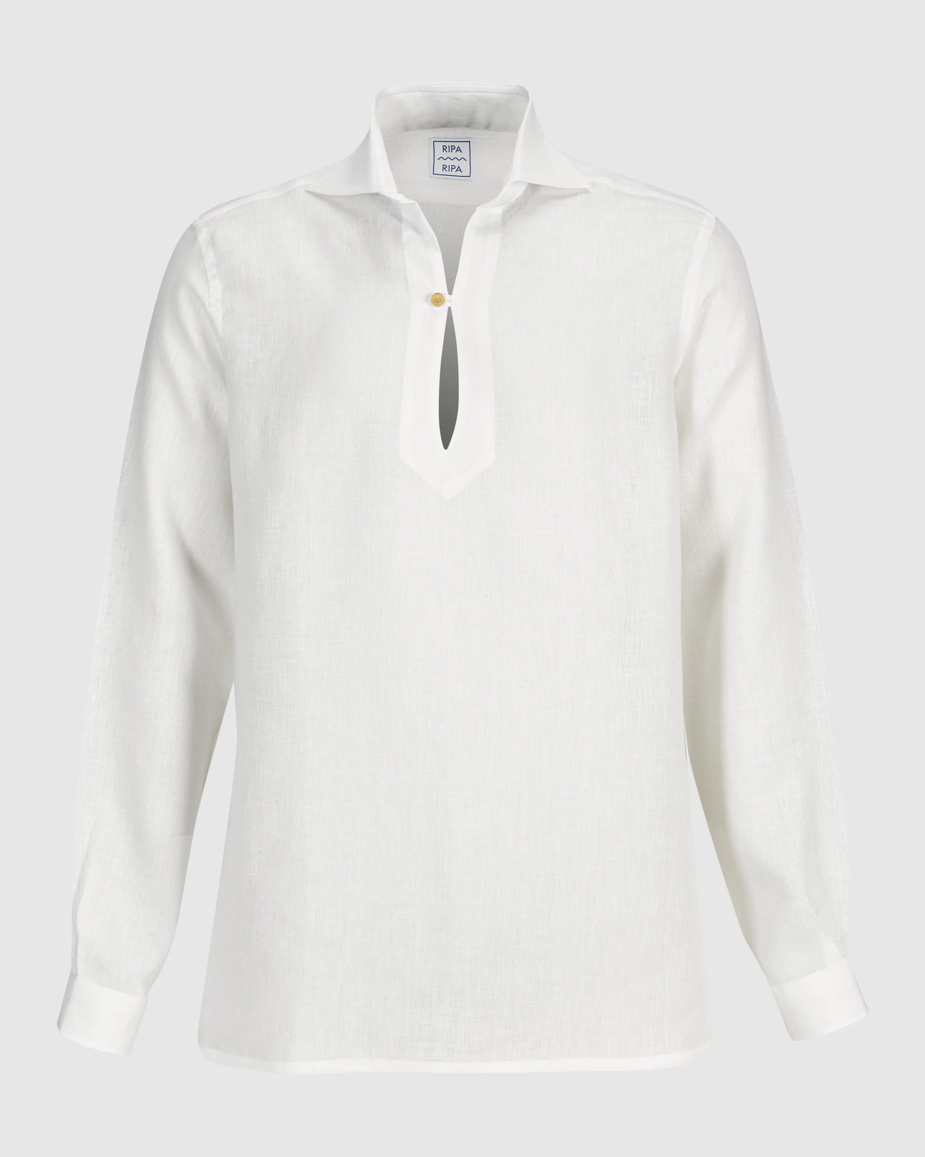 CAPRI LINEN SHIRT IN WHITE