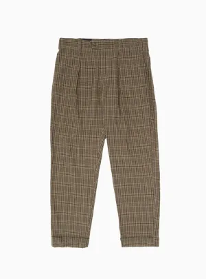 Carlyle Pant Olive & Brown