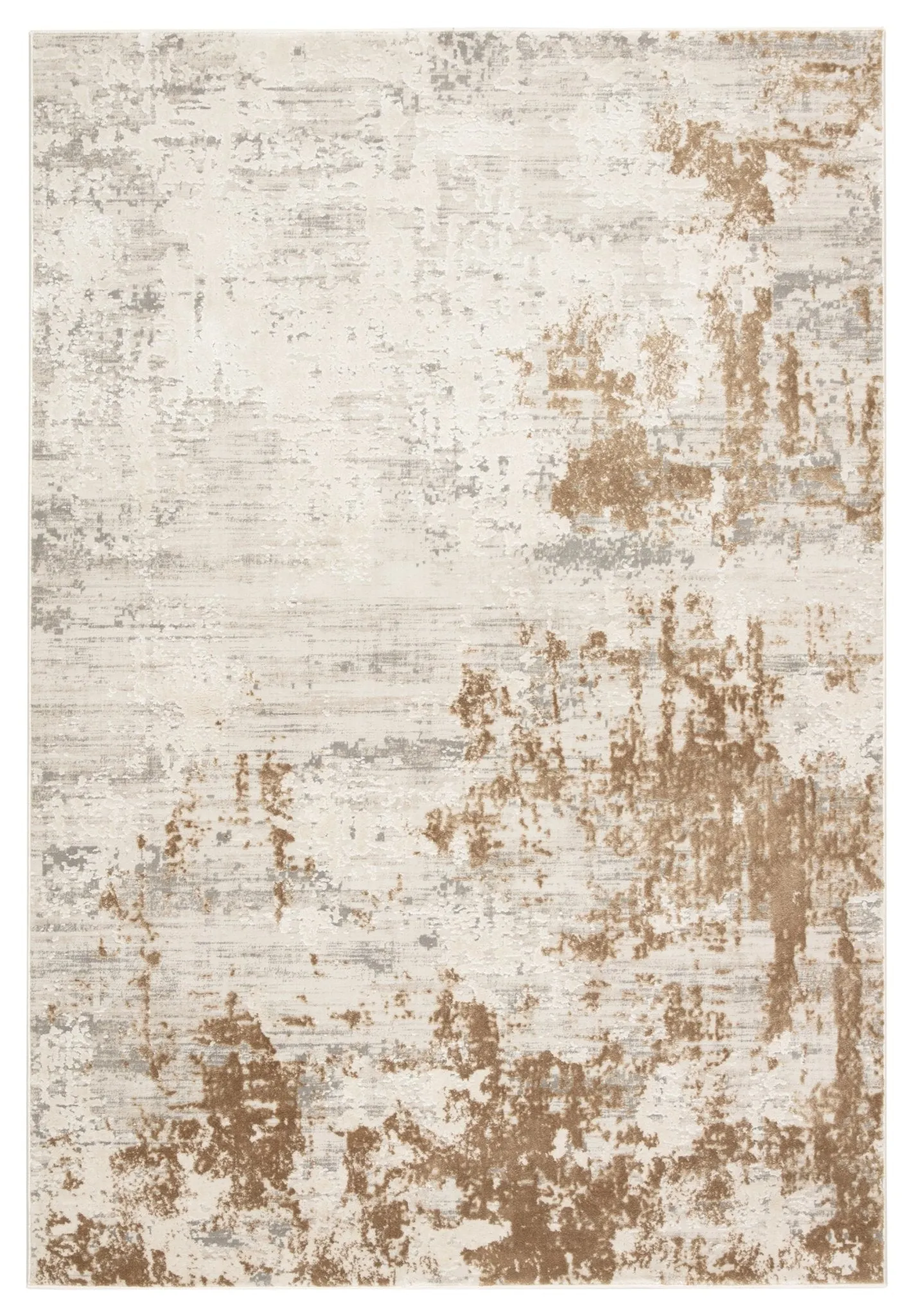 Cirque CIQ28 Grey/Gold Rug