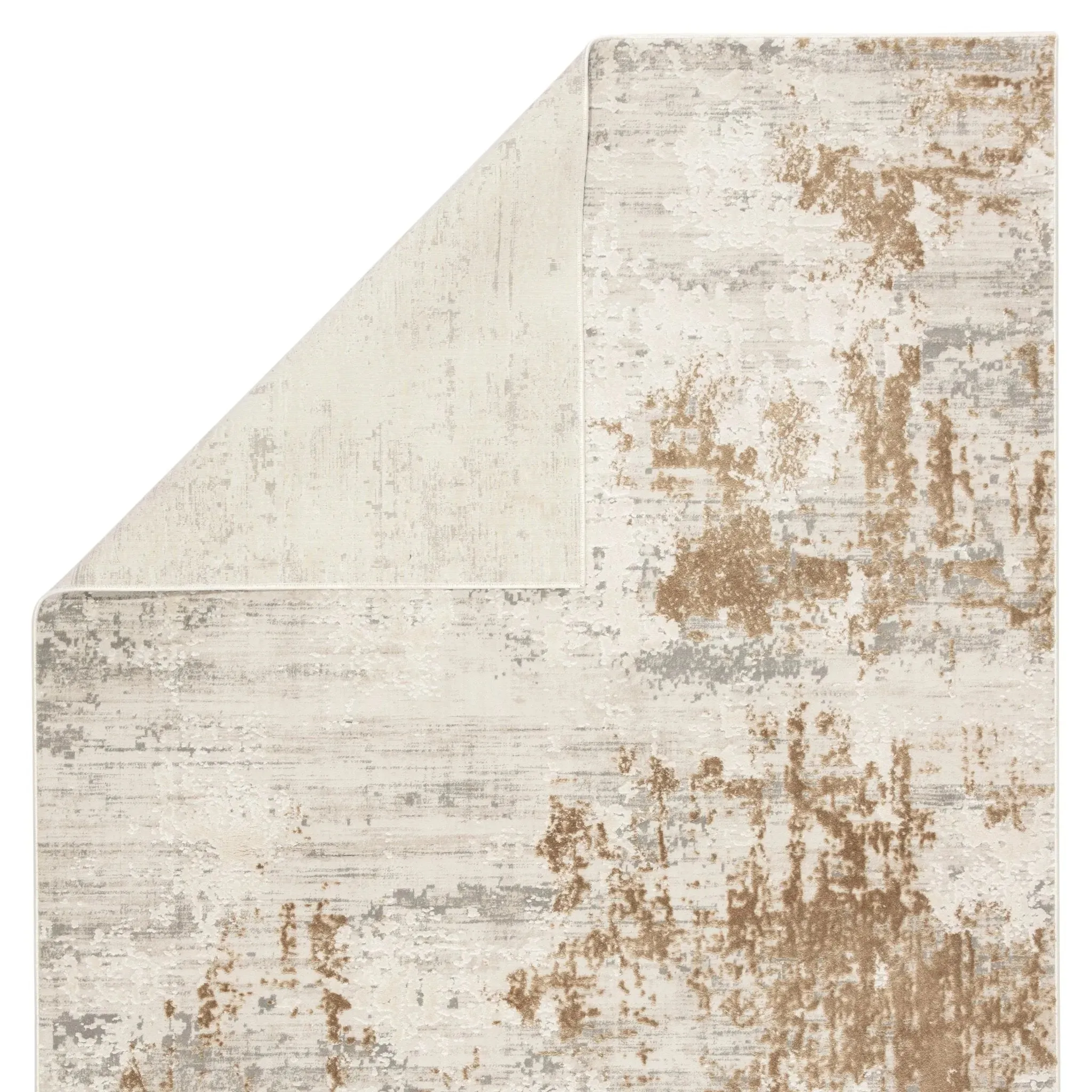 Cirque CIQ28 Grey/Gold Rug