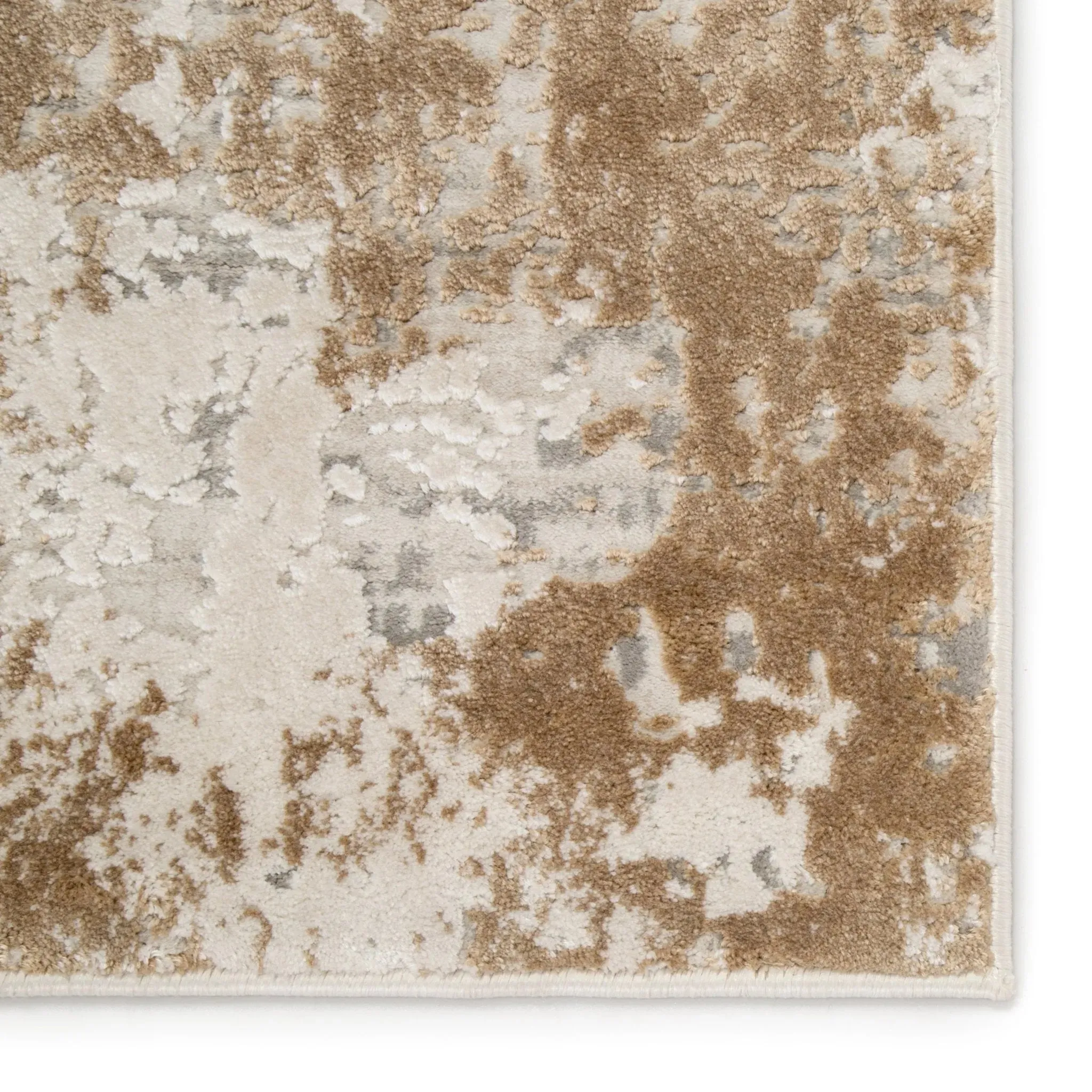Cirque CIQ28 Grey/Gold Rug
