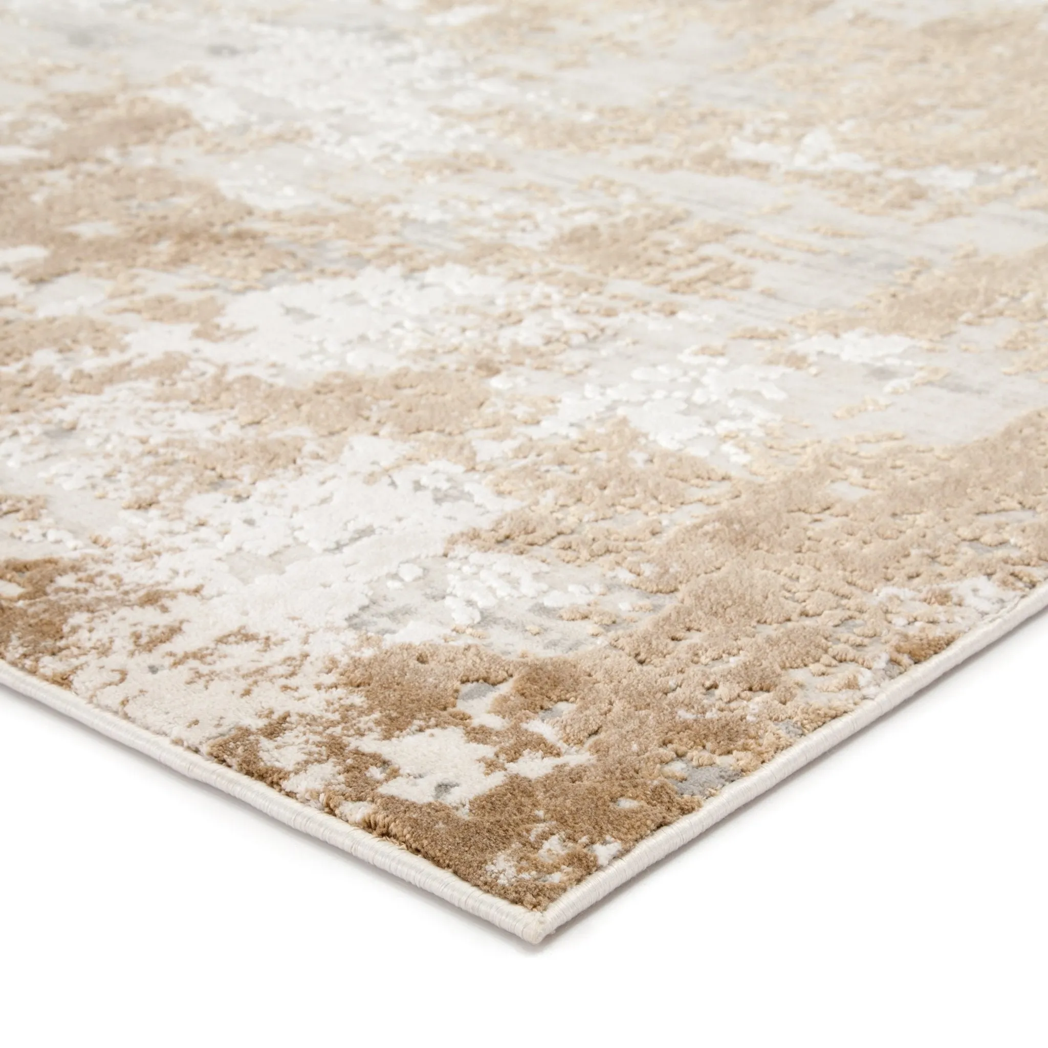 Cirque CIQ28 Grey/Gold Rug