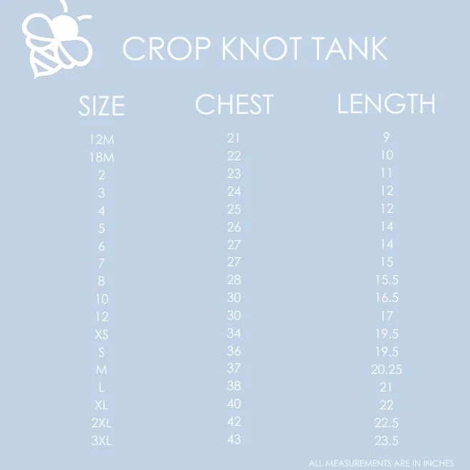 Crop Knot Tank - Emerald