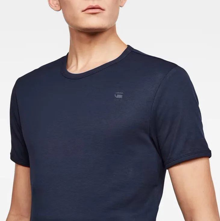 DAZZLE EXCLUSIVE G-STAR BASIC TEE (Sartho Blue)