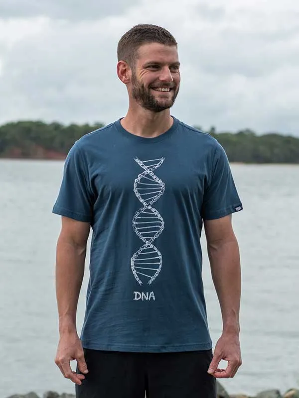 DNA T Shirt Blue