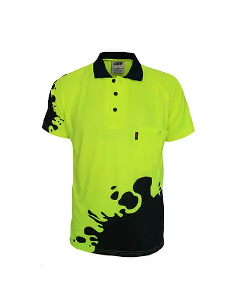 DNC Hi Vis Sublimated Blot Polo (3567)