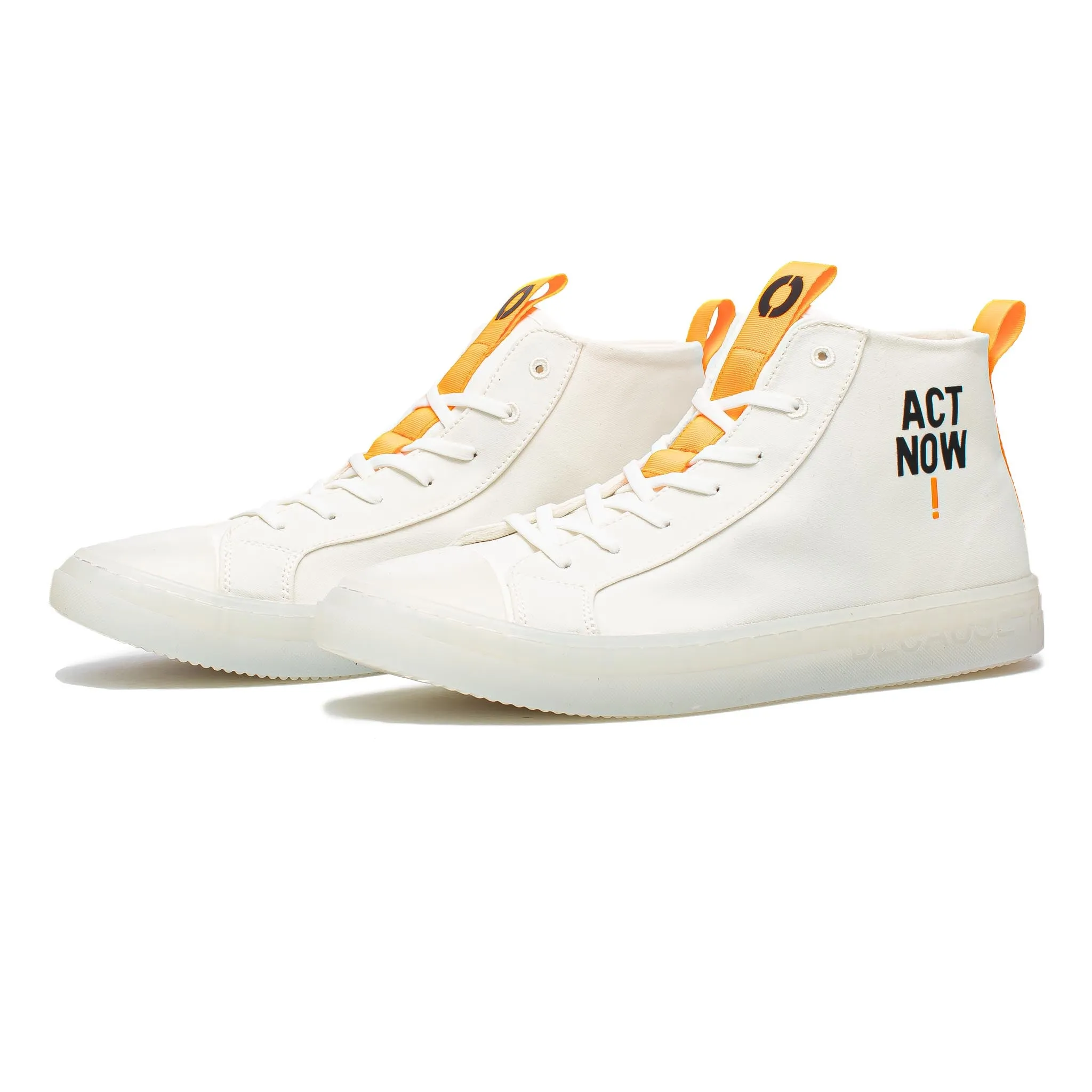 ECOALF Cool Hi-Top White