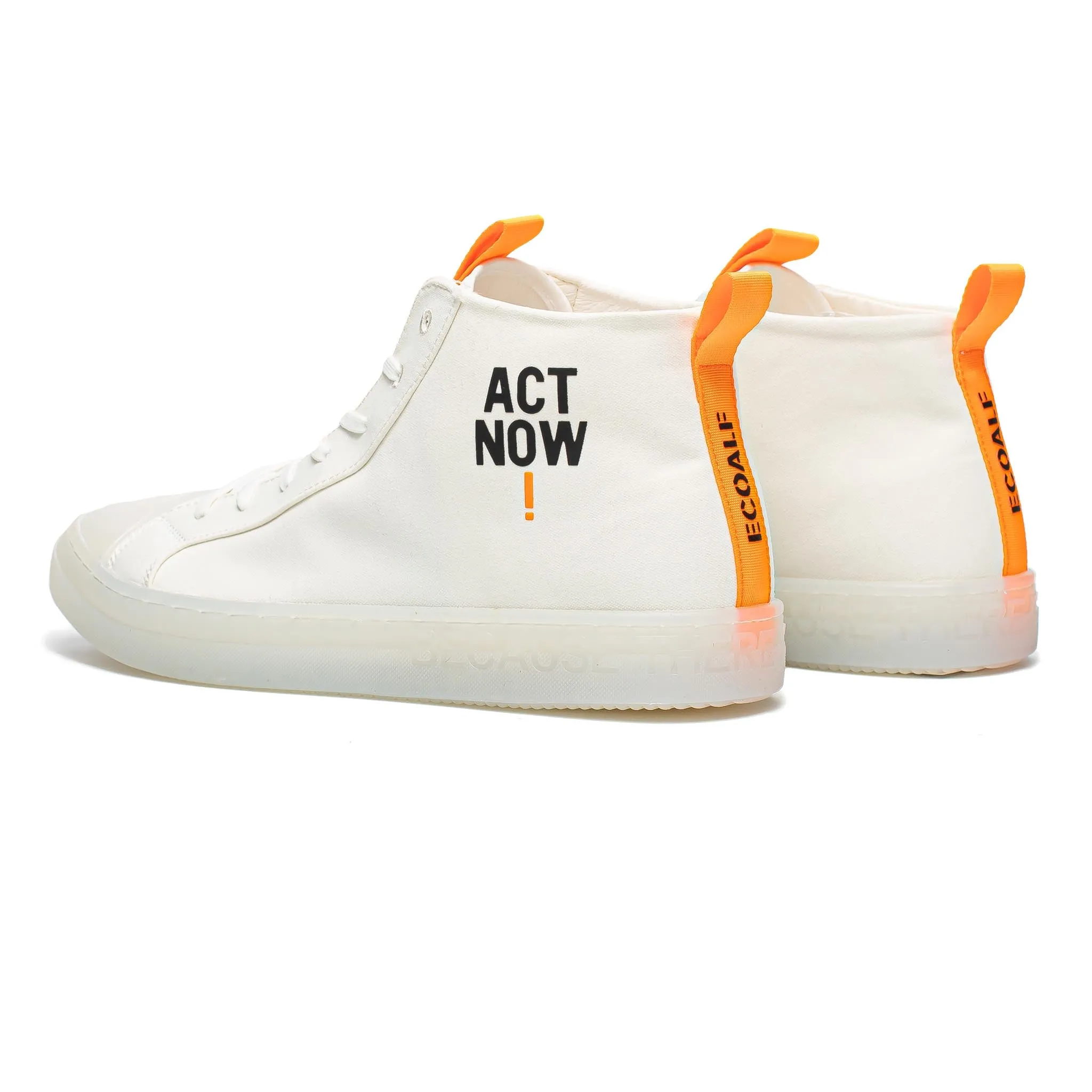 ECOALF Cool Hi-Top White