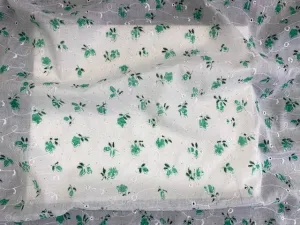 Embroidery Anglais - Stemmed Flower