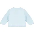 Emile Et Rose Baby Boys Cypress Blue Knit Cardigan