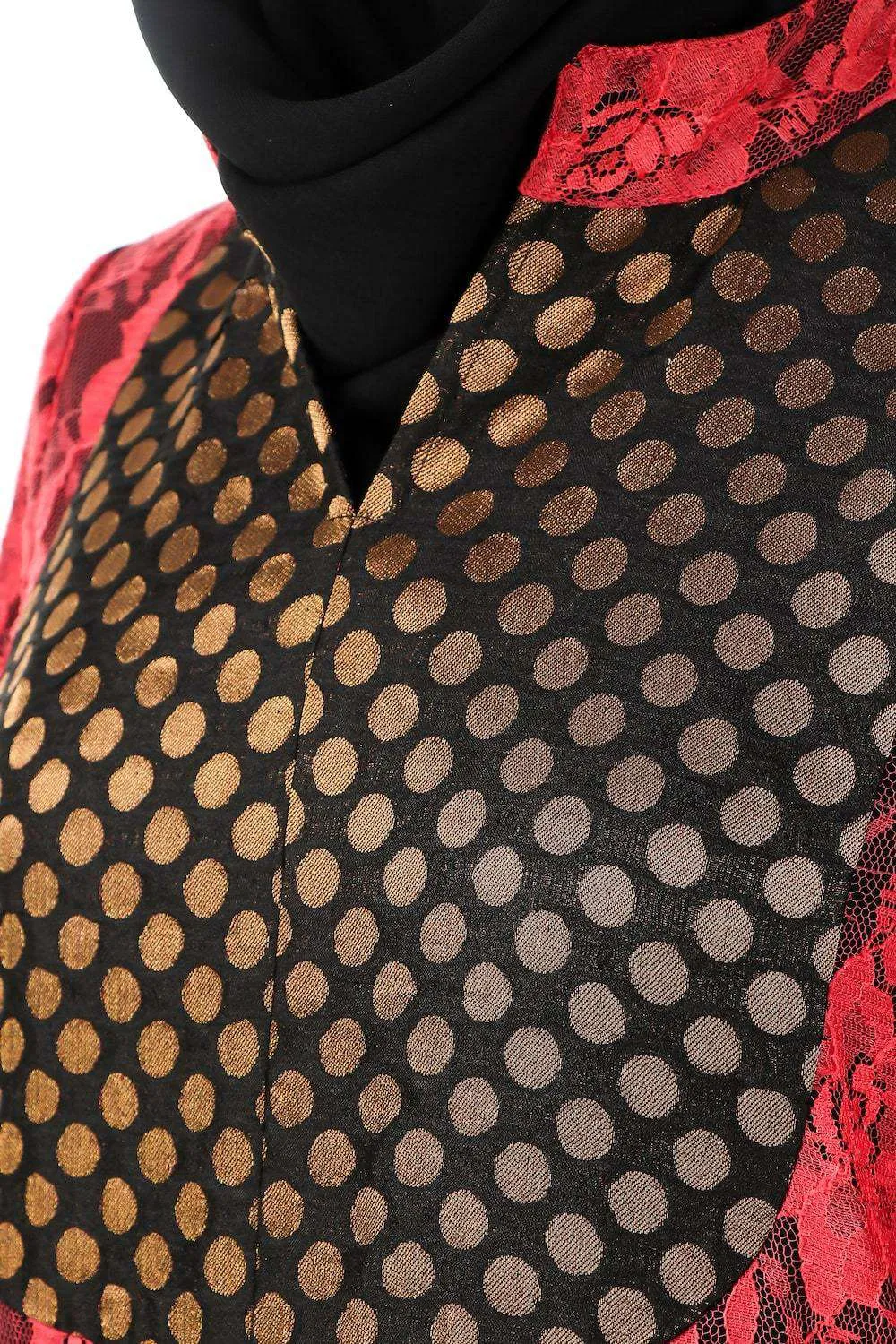 Fancy Dual Color EID Abaya