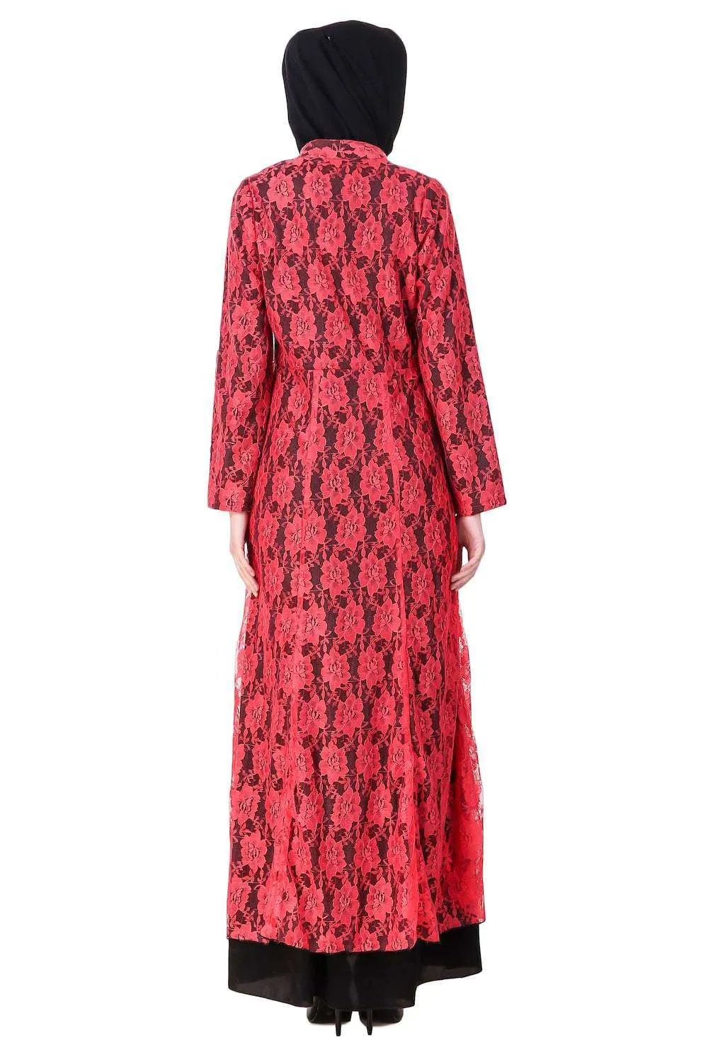 Fancy Dual Color EID Abaya