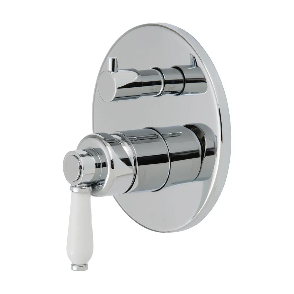 Fienza Eleanor Wall Mixer Diverter - Chrome / Ceramic