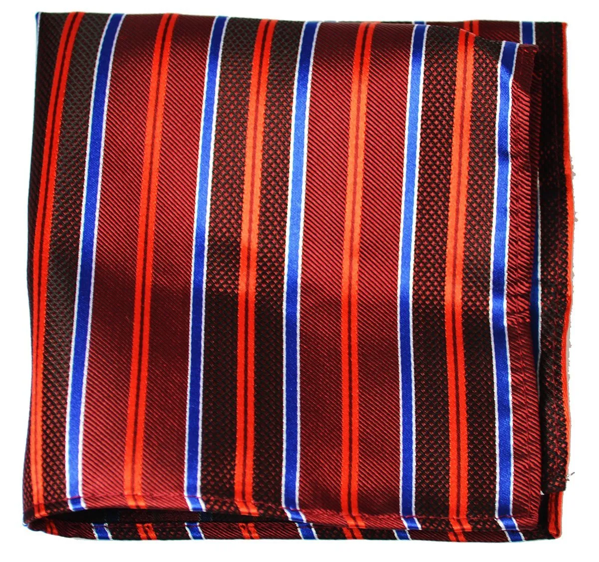 Fire Red Silk Tie Set by Paul Malone