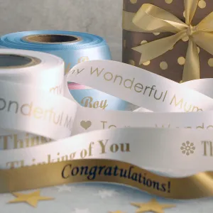 Free Printed Ribbon