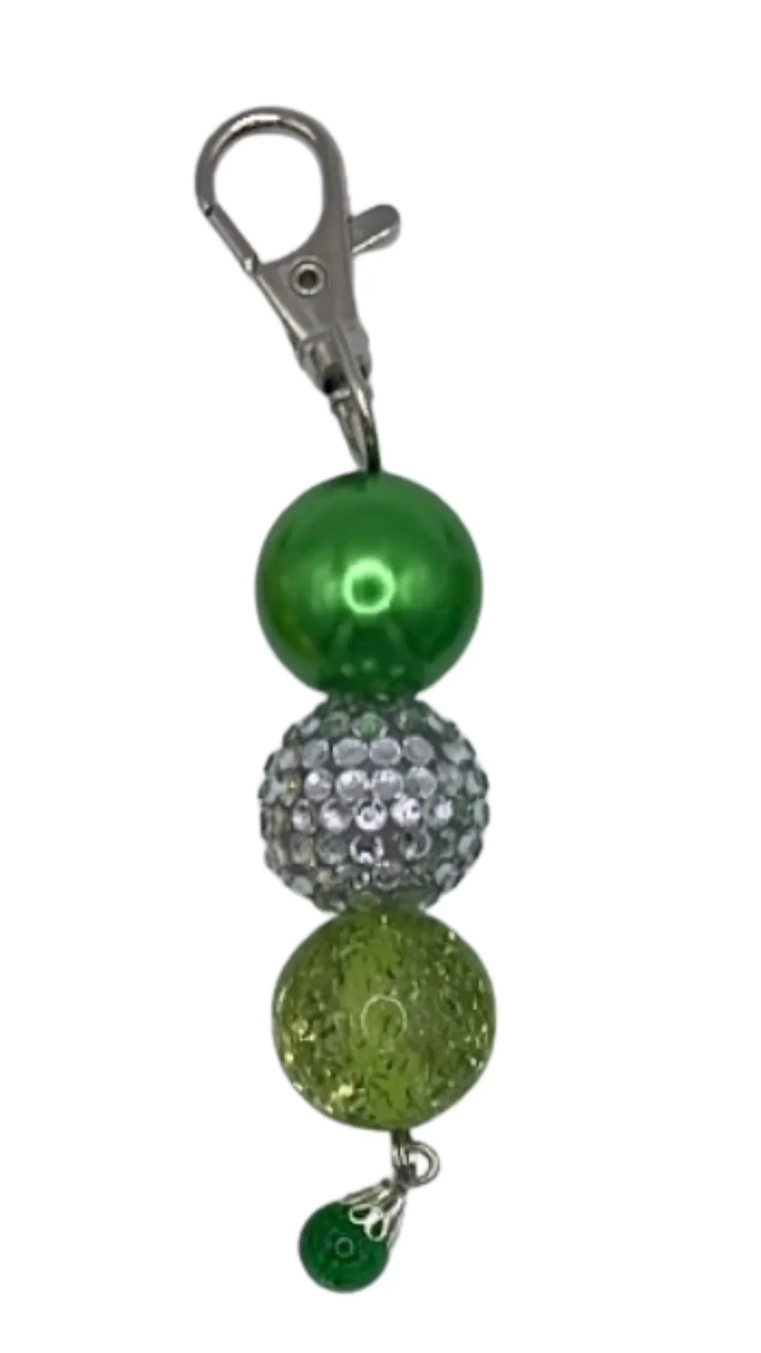Glitter Beaded Charms