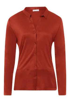 Grand Central Button Front Shirt | Blood Orange 77402-1458