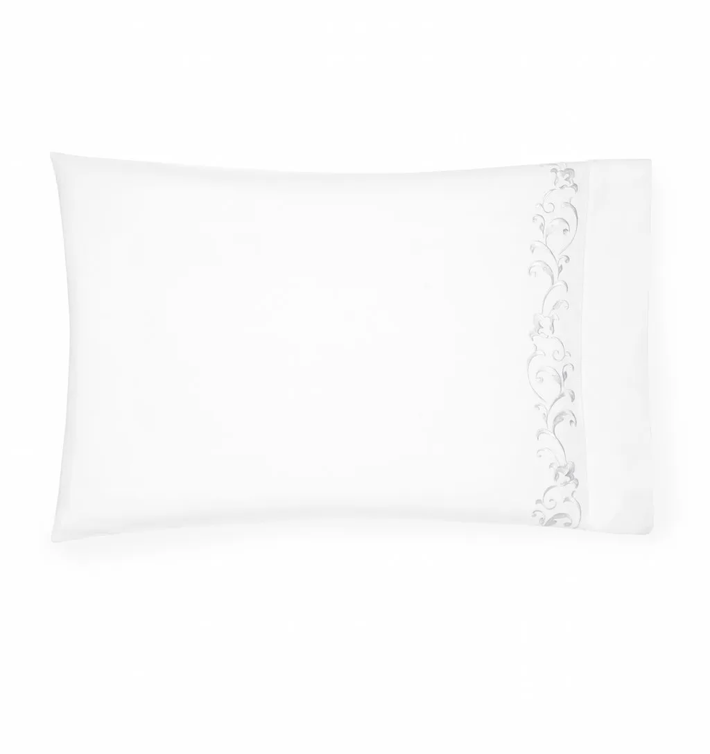 Griante White Bedding by Sferra