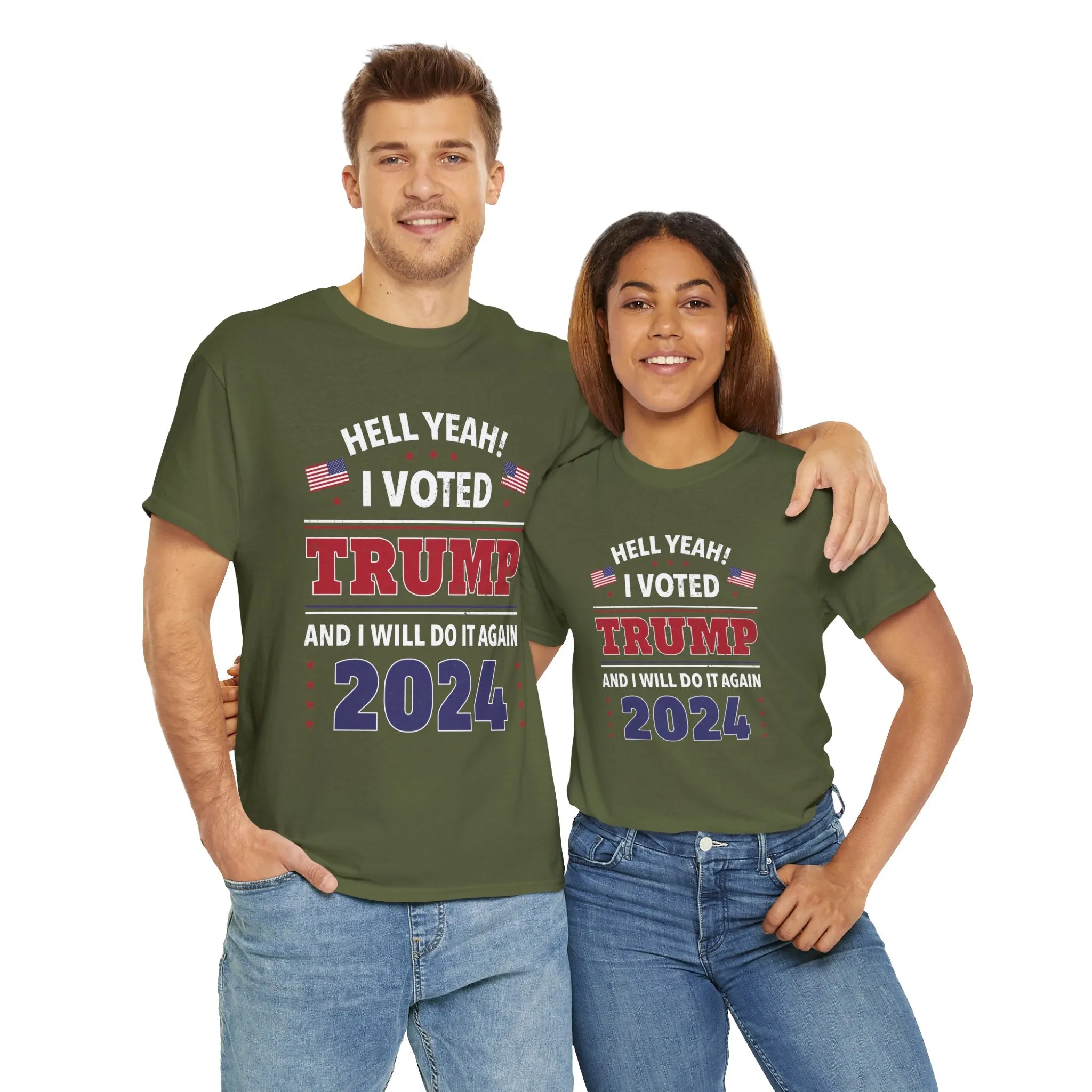 Hell Yeah! I Voted For Trump 2024 T-Shirt