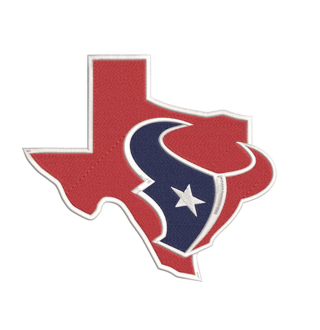 Houston Texans - Pack of 6 Designs - Embroidery Design