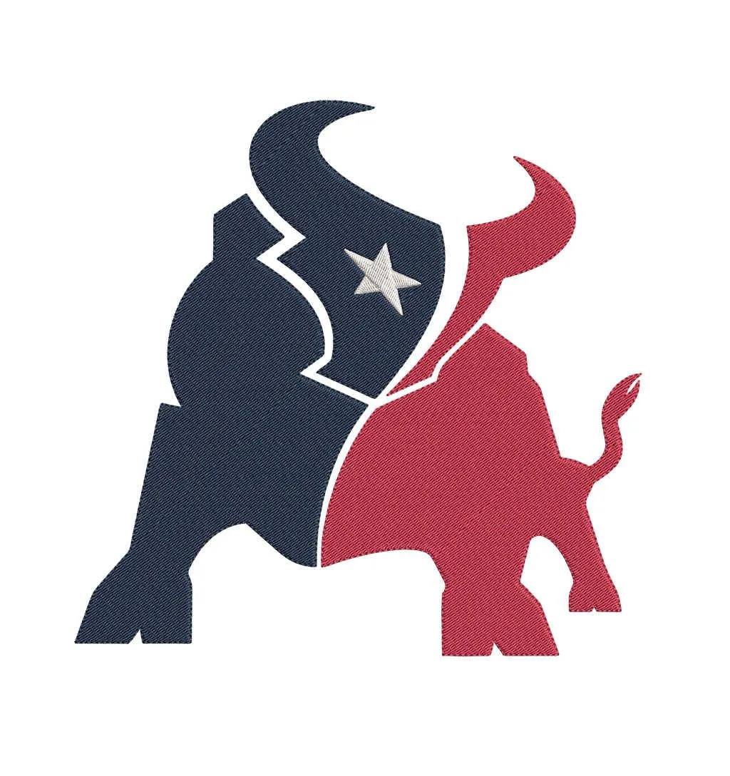 Houston Texans - Pack of 6 Designs - Embroidery Design
