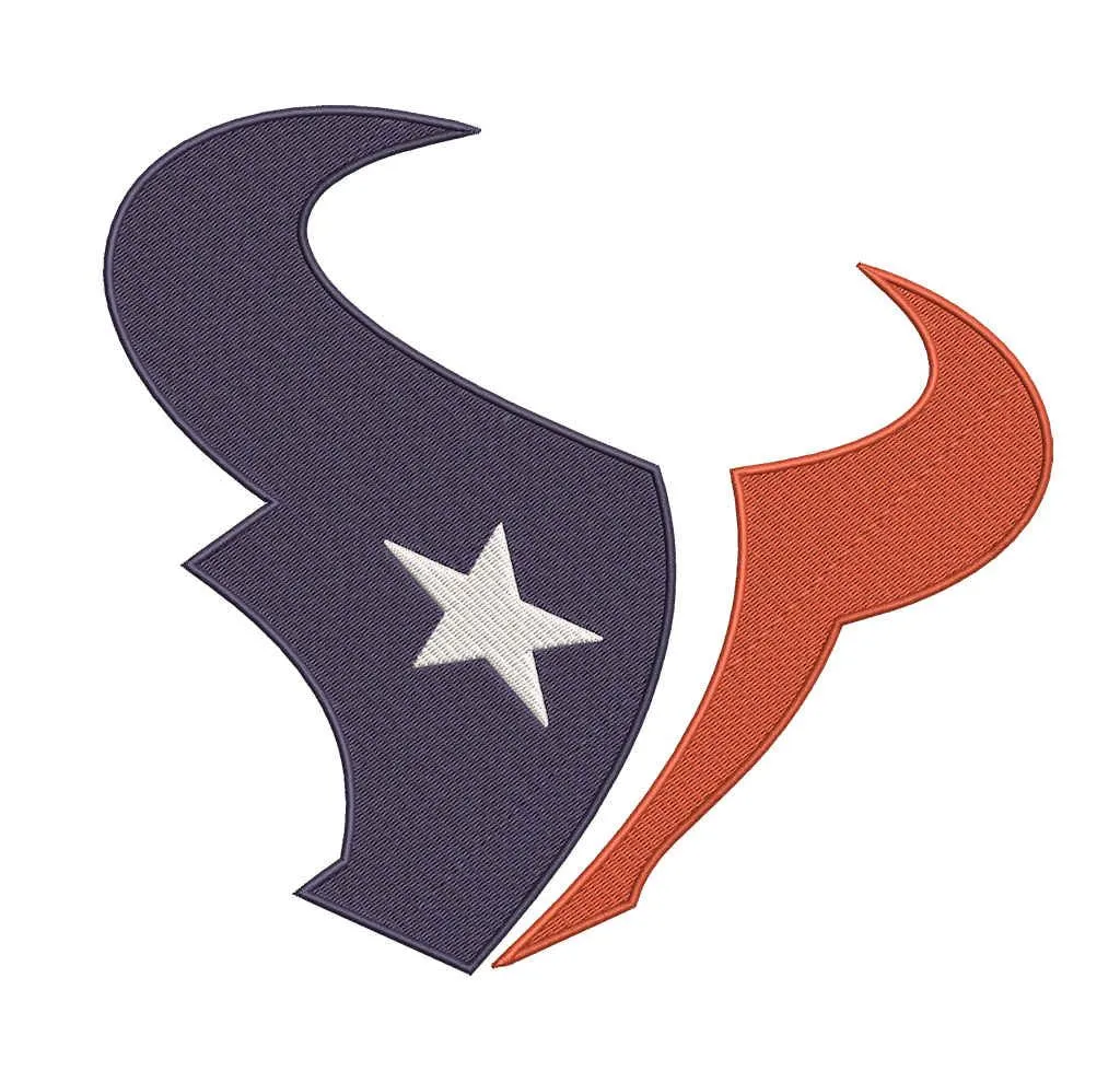 Houston Texans - Pack of 6 Designs - Embroidery Design