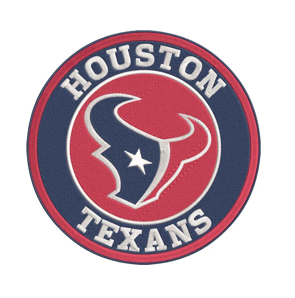 Houston Texans - Pack of 6 Designs - Embroidery Design