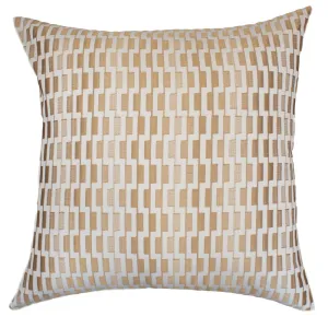 Ingot Gold Decorative Pillow by Ann Gish