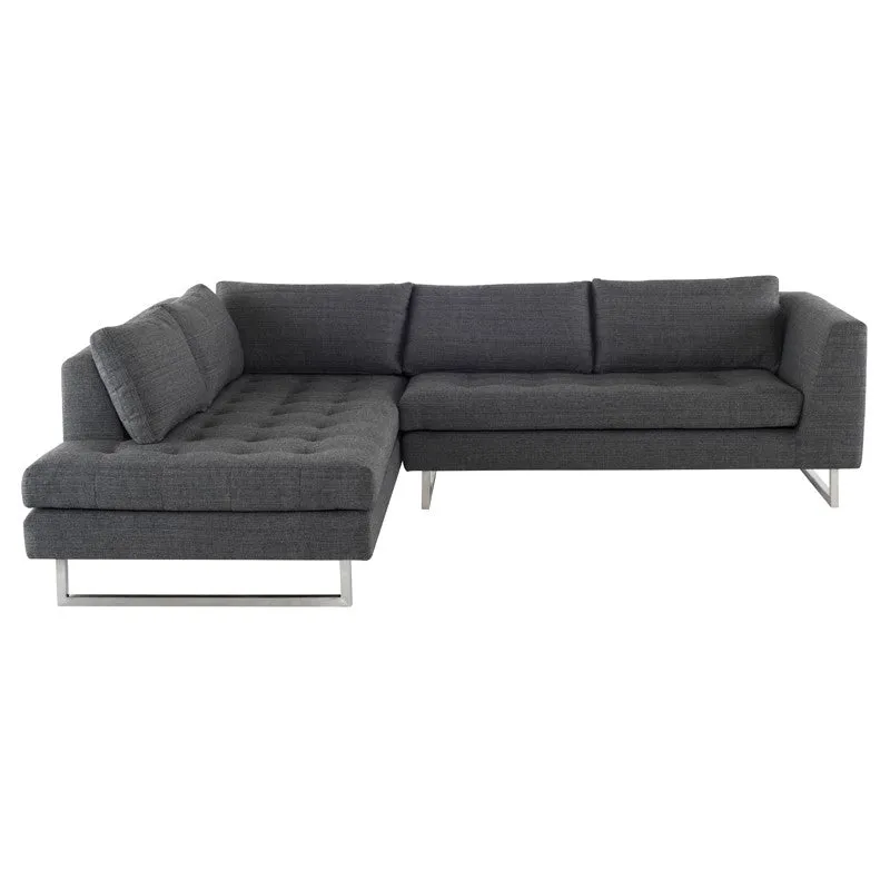 Janis Left Facing Sectional Sofa