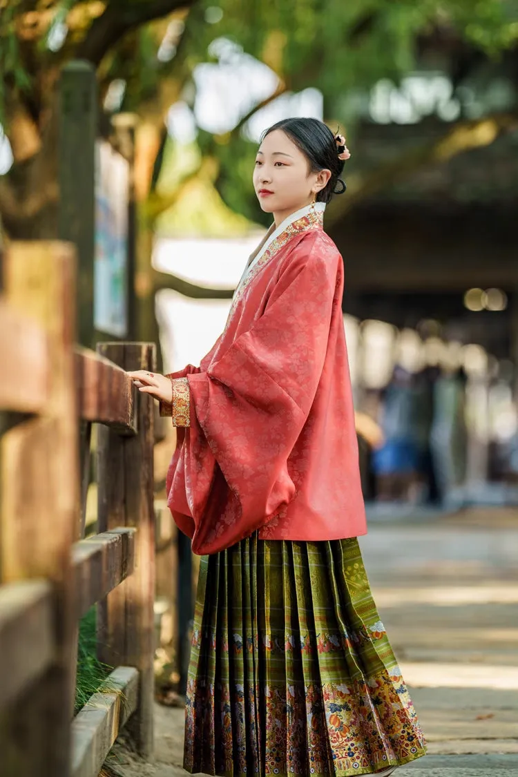 Jin Yin Hua 金银花 Honeysuckle Ming Dynasty Lute Sleeve Jiaoling Ao Top