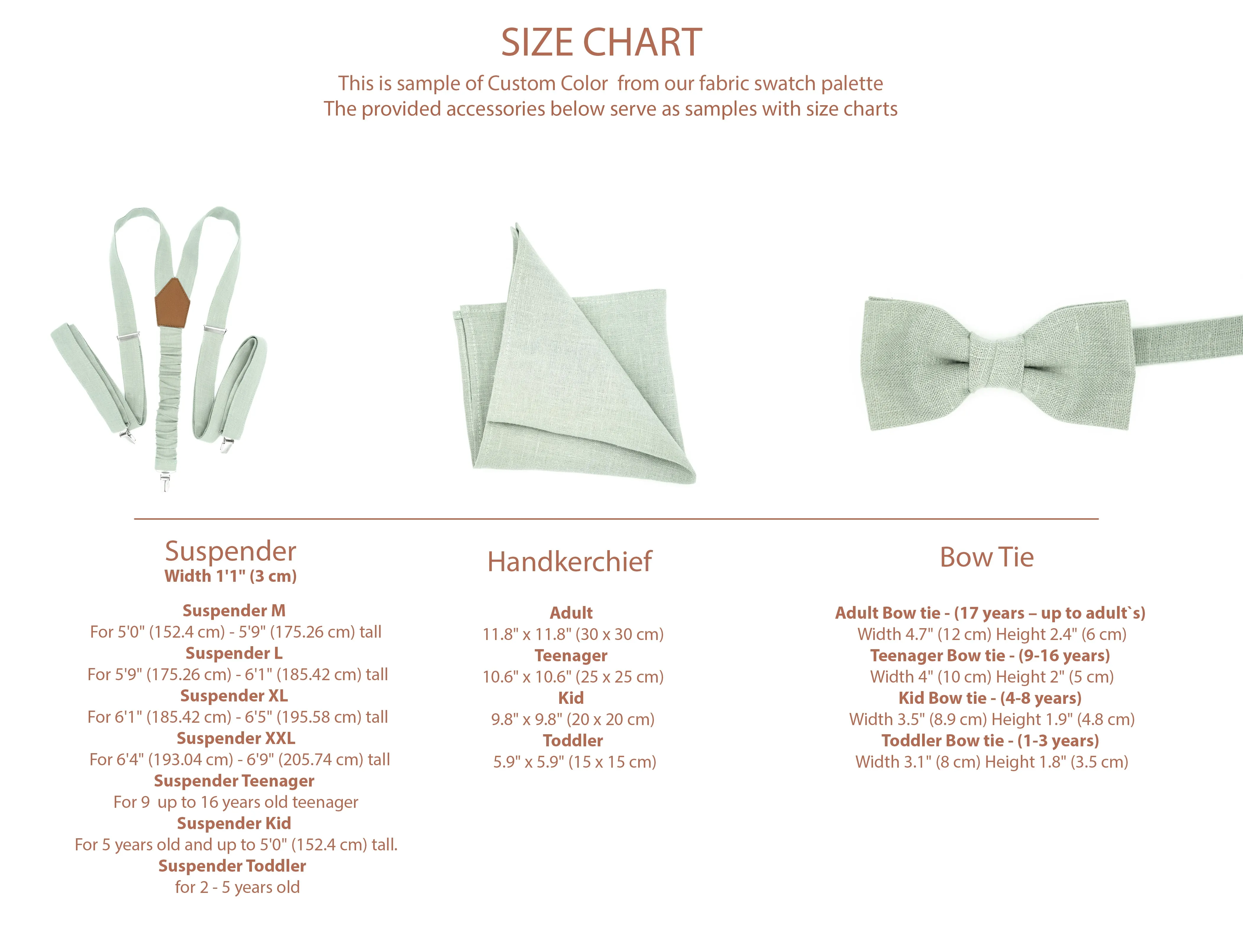 Light Gray wedding bow tie |  Light Gray pre-tied bow tie