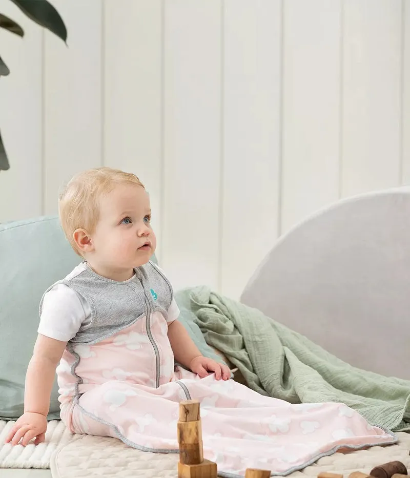 Love To Dream Sleep Bag Organic Cotton 0.2 TOG - Daydream Dusty Pink