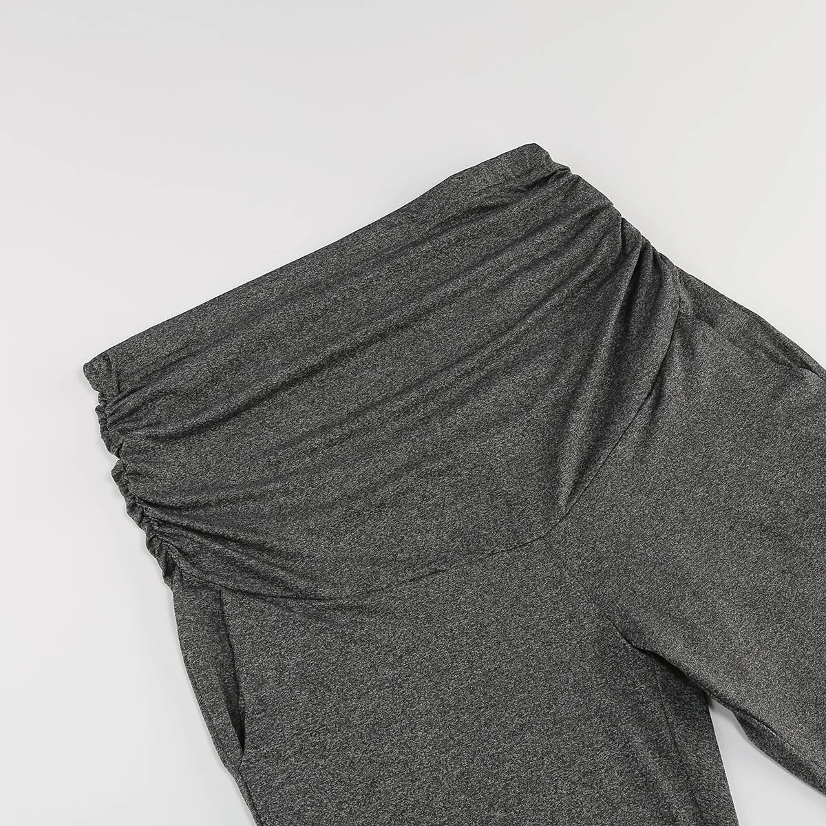 Maternity Pants Wide Leg Over The Belly Pregnancy Casual and Work Trousers Maternity Pajama Pants with Pockets