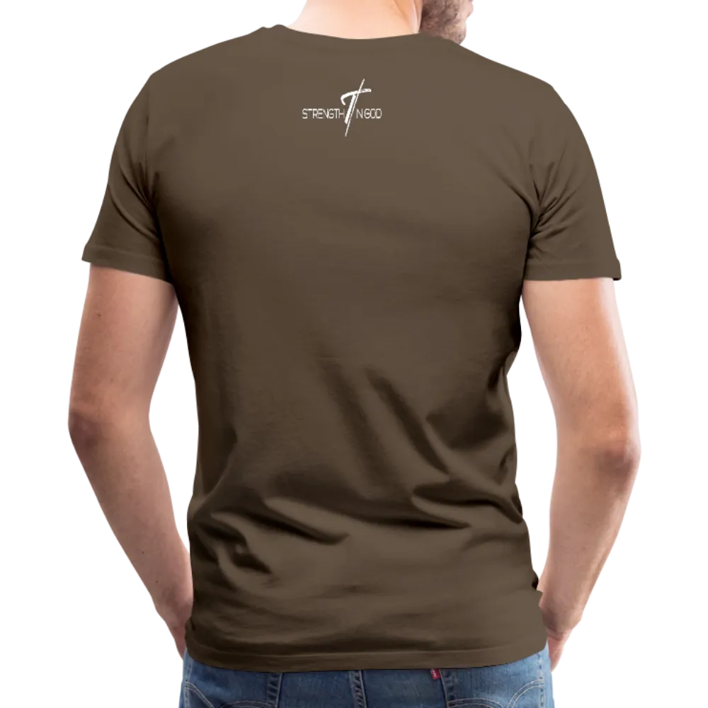 Mens T-Shirt, Strength In God Short Sleeve Graphic Tee