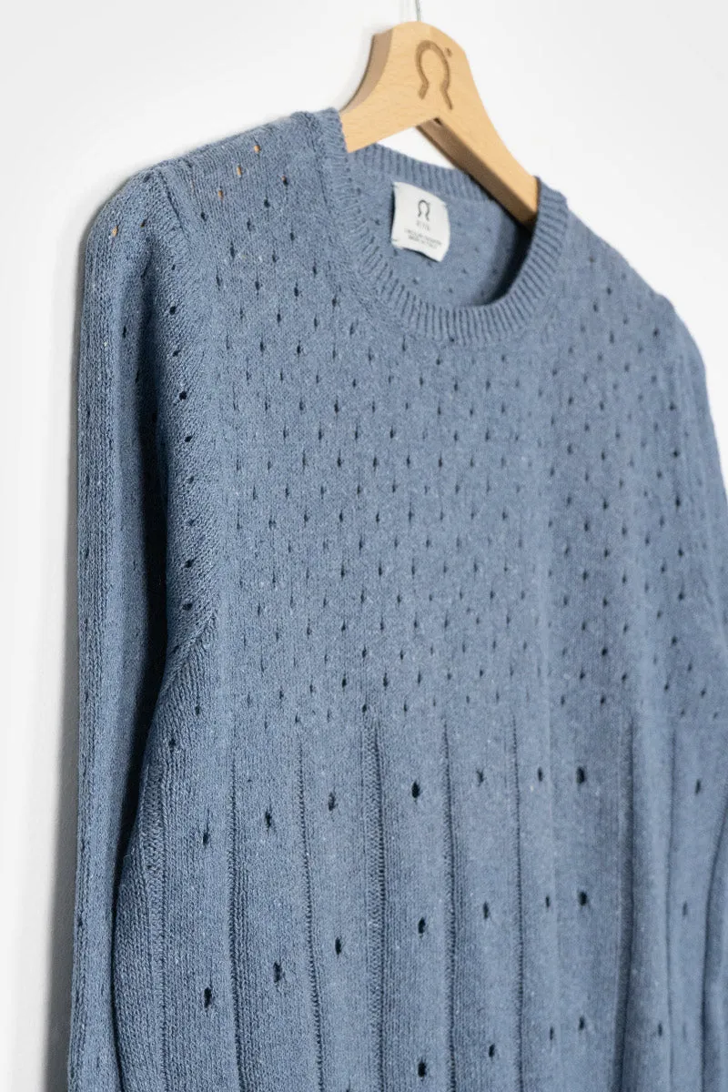 Mia Recycled Cotton Openwork Sweater
